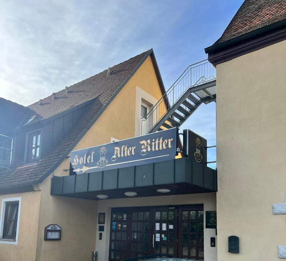 Hotel-Gasthof "Alter Ritter" Rothenburg ob der Tauber Exterior foto